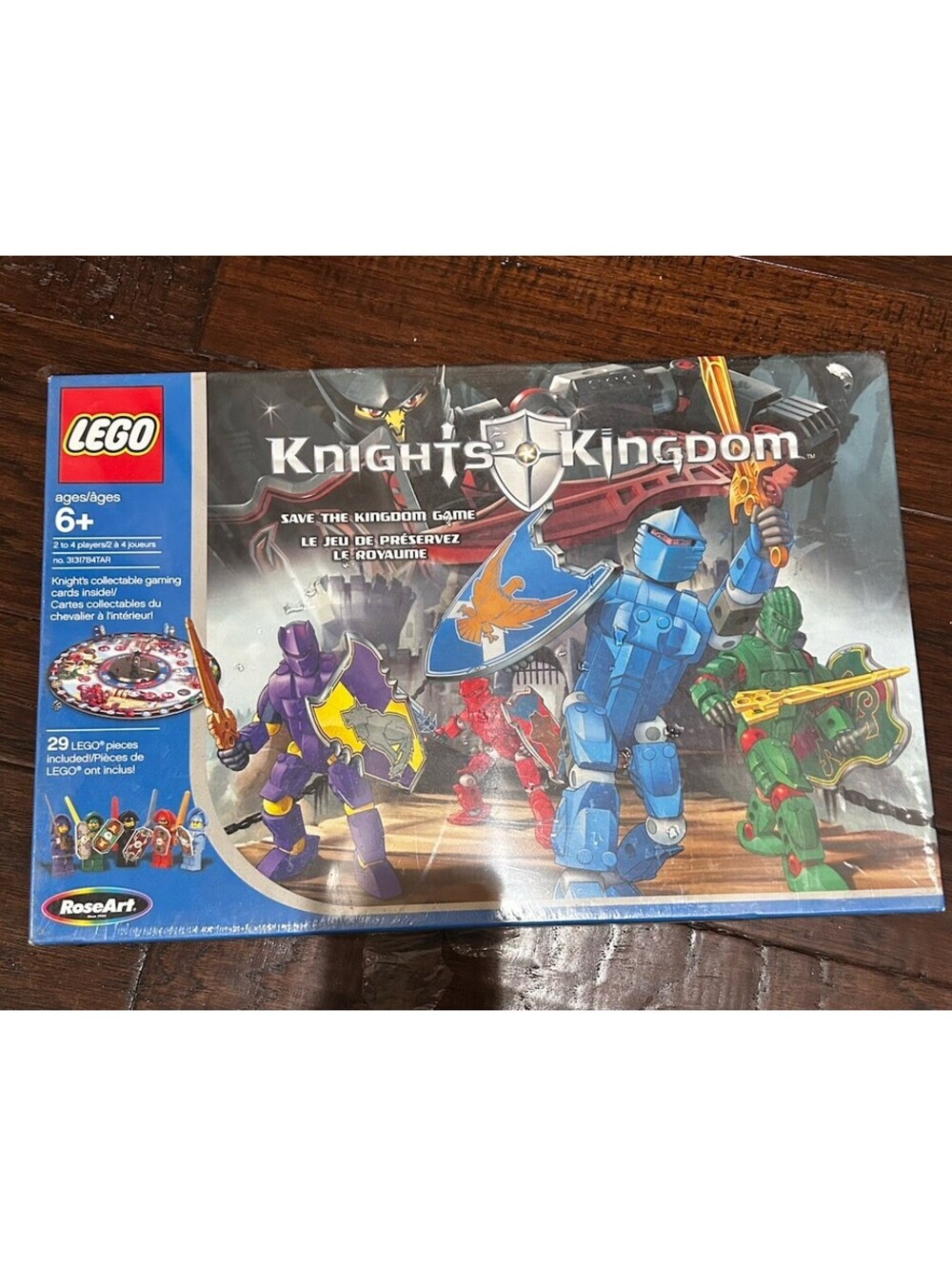 LEGO Knights' Kingdom 31317 Save The Kingdom Board Card Game Vintage Rare
